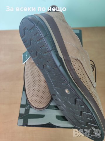 Мъжки летни обувки естествена кожа цвят беж , снимка 3 - Спортно елегантни обувки - 41679498