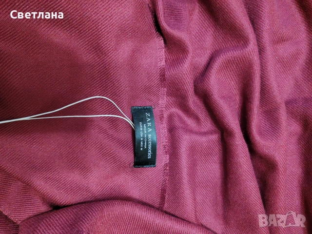 Шал на Zara , снимка 3 - Шалове - 53087396