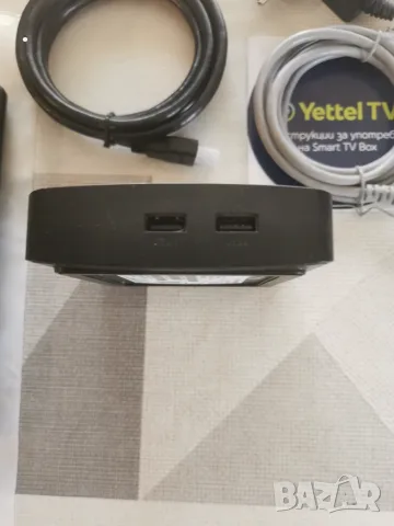 Yettel 4K Smart TV Box ZTE B866V2H01 – като нов, пълен комплект, снимка 3 - Приемници и антени - 56114220
