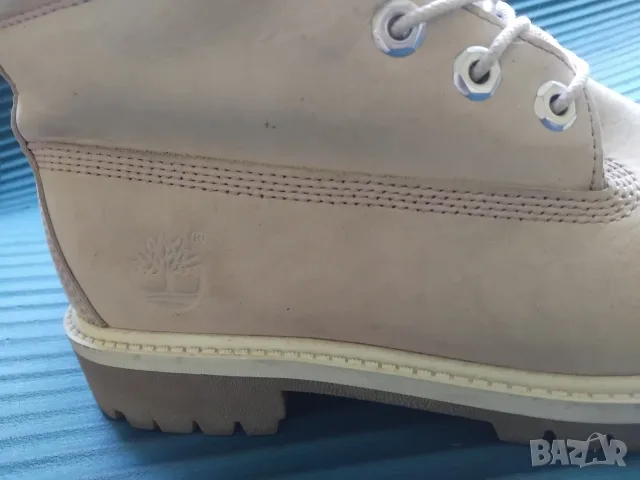 Timberland 100 % оригинални боти - Естествена кожа! Номер 37.5, снимка 4 - Дамски боти - 56261070