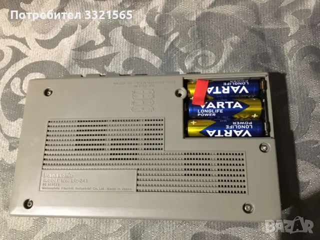 Мини касетофон Panasonic, снимка 7 - Радиокасетофони, транзистори - 48004383