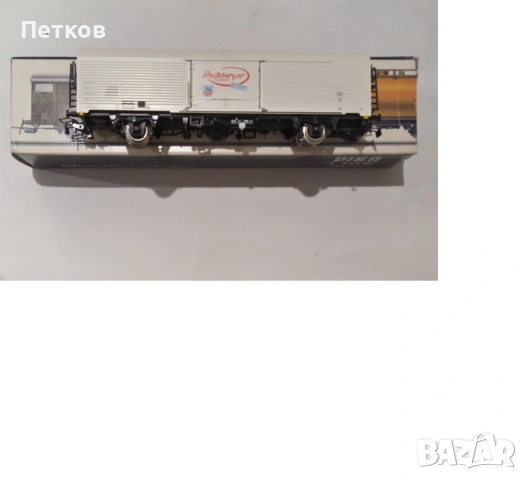 Товарен вагон PIKO мащаб H0, снимка 4 - Колекции - 53136707