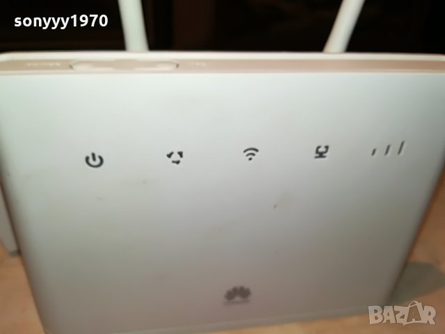 4G HUAWEI 4G ROUTER-бял с бели антени 2708211836, снимка 3 - Рутери - 33942788