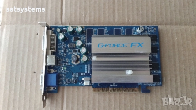 Видео карта NVidia GeForce Albatron FX5200P 128MB DDR 128bit AGP