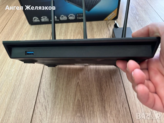 Рутер ASUS - RT-AC66U, 1.5Gbps, снимка 2 - Рутери - 50724287