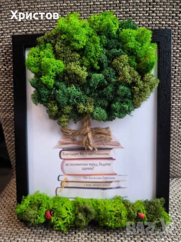 Картини със скандинавски мъх , снимка 17 - Арт сувенири - 42029606