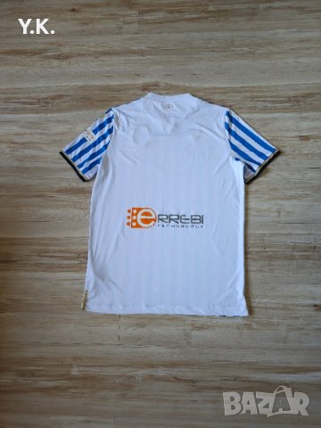 Оригинална мъжка тениска Macron M Performance System x Spal F.C. / Season 19-20 (Home), снимка 3 - Тениски - 41941132