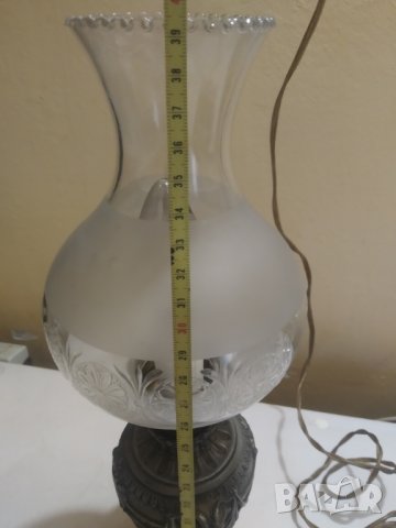 барокова настолна лампа, снимка 5 - Настолни лампи - 40441085