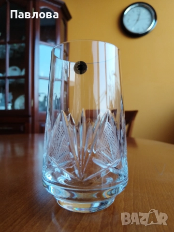 Кристални чаши за безалкохолни серия Моника , снимка 2 - Чаши - 51611192