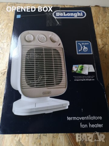 Вентилаторна печка HFS50F24 70 m³, DeLonghi 0114582000, снимка 3 - Отоплителни печки - 39046335