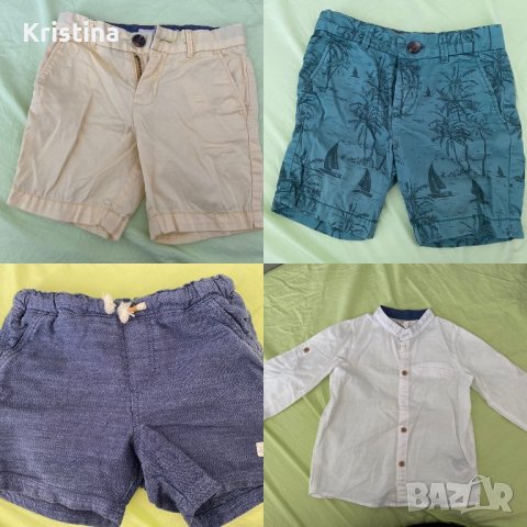 Къси панталонки, много запазени H&M размер 92 10  за брой,, снимка 1 - Панталони и долнища за бебе - 41600238