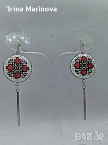 Обеци с шевица, снимка 1