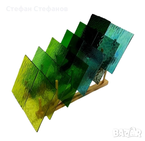 Комплекти от цветно художествено стъкло, снимка 10 - Декорация за дома - 52565307