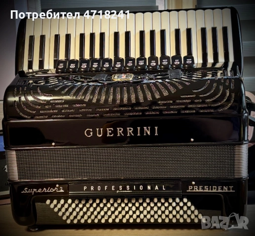 Акордеон Guerrini Superior 2 President, снимка 3 - Акордеони - 53853865