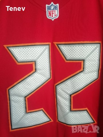 Tampa Bay Buccaneers Martin #22 Jersey Nike оригинална тениска фланелка Американски Футбол джърси, снимка 4 - Тениски - 41629116