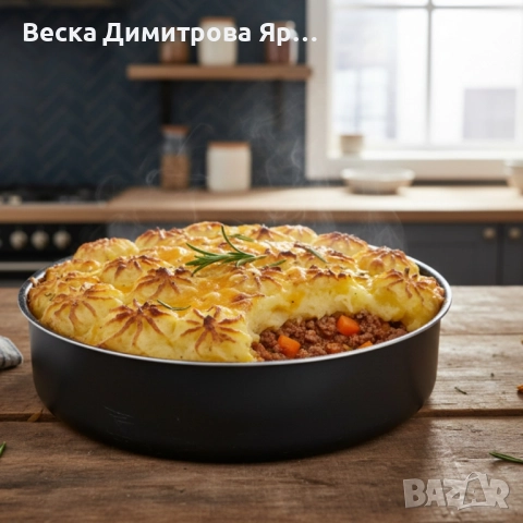 Алуминиева мраморна тава – чисто отделяне и безупречни печива всеки път