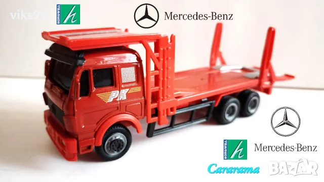 Hongwell/Cararama Mercedes Benz Car Transporter, снимка 1 - Колекции - 47865460