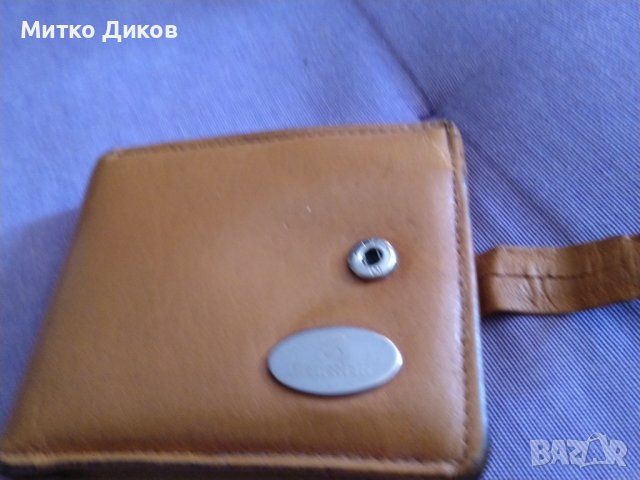 Bene Detty Paris марково портмоне естествена кожа  малко компактно 100х83мм, снимка 4 - Портфейли, портмонета - 41577589