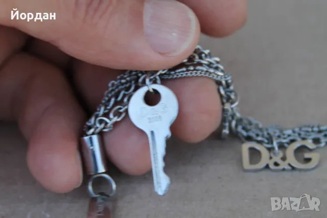 Стоманена гривна ''Dolche & Gabbana'', снимка 10 - Гривни - 50099361