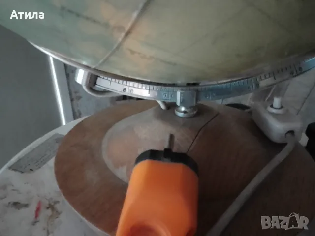 глобус нощна лампа 45 см немски, снимка 7 - Настолни лампи - 47910645