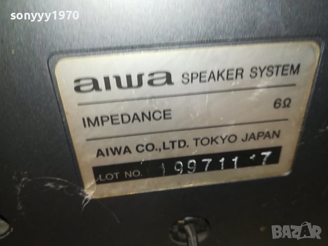 AIWA-2БР ТОНКОЛОНИ 1808231858LNV, снимка 14 - Тонколони - 41897223