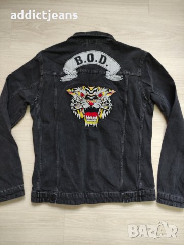 Мъжко дънково яке Jack&Jones размер L, снимка 4 - Якета - 34007567