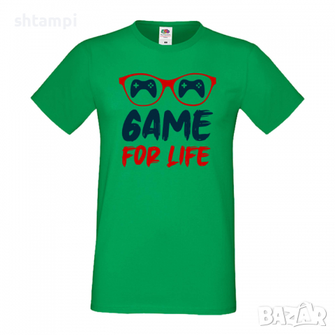 Мъжка тениска Game For Life, снимка 6 - Тениски - 36193154