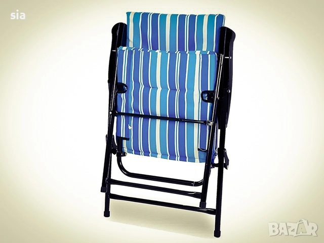 Сгъваем стол с подглавник/ възглавница, снимка 6 - Къмпинг мебели - 51602979