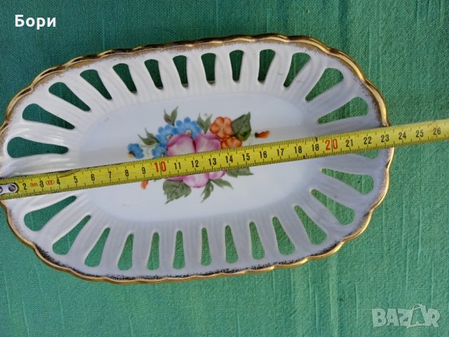 Порцеланова чиния/плато, снимка 8 - Чинии - 35928229