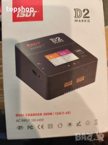 Чисто ново двуканално интелигентно зарядно устройство ISDT D2 Mark 2  , снимка 9 - Друга електроника - 55729607