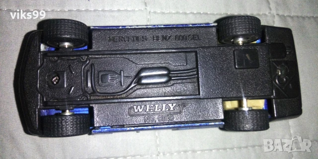 Mercedes Benz 600 SEL Welly No.9048, снимка 8 - Колекции - 51419777