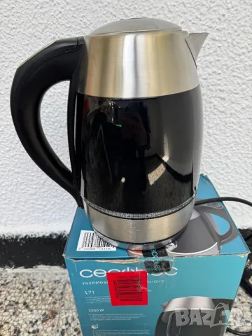 Електрическа Кана Cecotec ThermoSense 400 VisionLight 01449, 2.2L, 2200W,LED Осветление, 7 Настройки