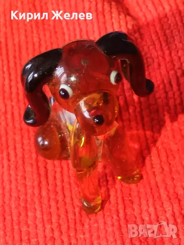 МИНИАТЮРНА КРИСТАЛНА СТАТУЕТКА ЦВЕТНО ДУХАНО СТЪКЛО РЪЧНА МАЙСТОРСКА ИЗРАБОТКА КУЧЕНЦЕ 73891, снимка 14 - Колекции - 36290828