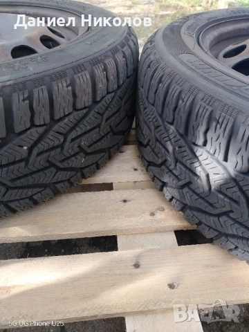 Продавам две зимни гуми с джанти размер 205/55/16, снимка 17 - Гуми и джанти - 51953627