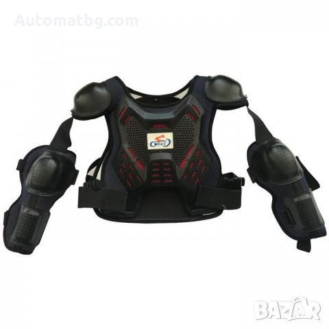 Мото протектор Automat, Детски протектор, Жилетка, XL, Черен, снимка 1
