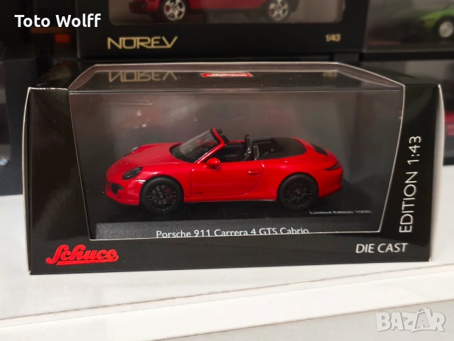 Porsche 911 (991) Carrera 4 GTS Cabrio '2014 - Schuco - 1/43