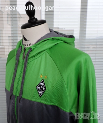 Borussia Mönchengladbach -оригинално мъжко горнище с качулка размер XL, снимка 4 - Спортни дрехи, екипи - 52948967