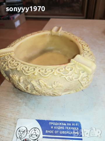 МАСИВЕН ПЕПЕЛНИК ОТ ФРАНЦИЯ 1003241654, снимка 10 - Антикварни и старинни предмети - 44698210