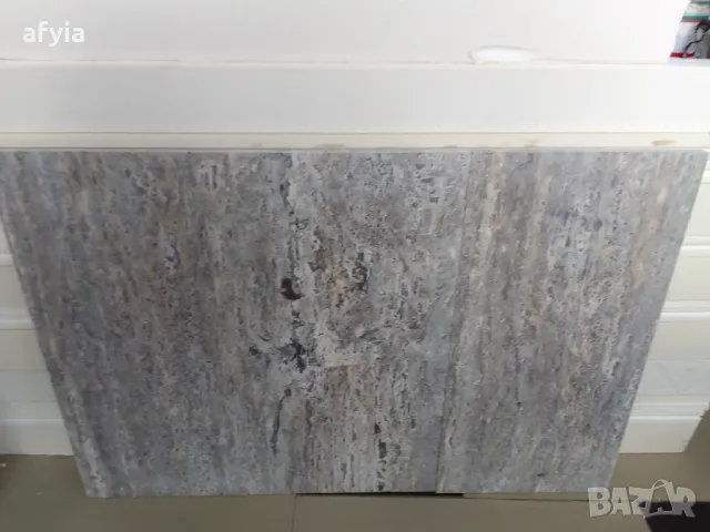 Силвър травертин на плочи, снимка 2 - Строителни материали - 48014684