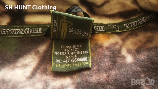 Marshall POLAR Fleece Jacket размер M за лов поларена горница - 2267, снимка 15 - Екипировка - 53670363
