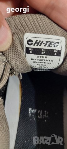 дамски спортни туристически маратонки hi tec vibram 37, снимка 4 - Маратонки - 42707974