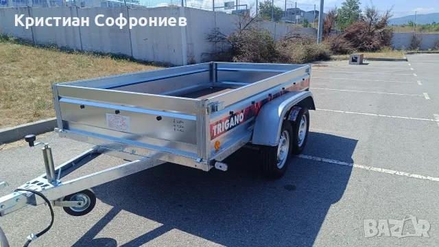 Ремарке под наем - Д265/Ш150/В40 | Двуосно | Самосвално | До 1000 кг