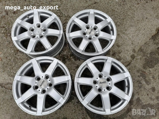 4 бр. джанти за Vw Audi 5 по 112 мм 16 цола