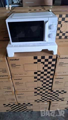 Компактна микровълнова фурна Comfee - 20 литра, 700W и 5 нива на мощност, снимка 6 - Микровълнови - 53450581