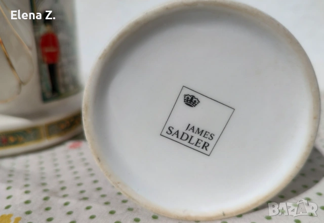 Винтидж чайник Sadler тематика Лондон, снимка 16 - Аксесоари за кухня - 53808188