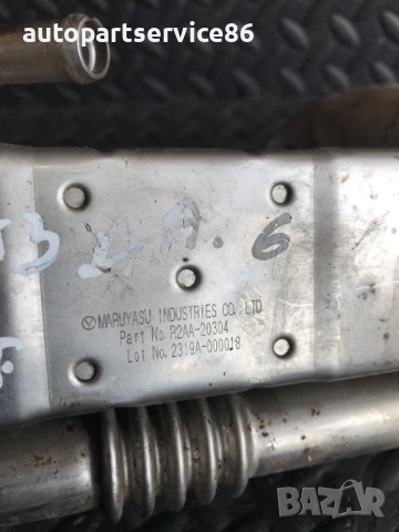 EGR клапан с EGR охладител за Mazda 6 2.2D (2007-2011) R2AA20304, 2319A000018, снимка 3 - Части - 53729411