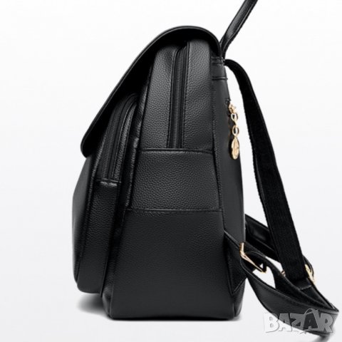 Дамска раница Baulu Black, снимка 8 - Раници - 40298467