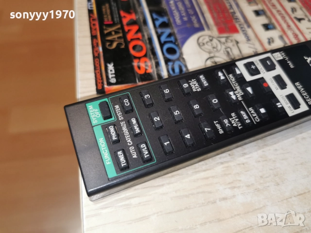 SONY RM-U141 RECEIVER REMOTE-ВНОС SWISS2112251126, снимка 8 - Ресийвъри, усилватели, смесителни пултове - 52864180