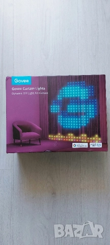 Govee Curtain Lights (H70B1) - Смарт RGBIC LED Завеса (1.5м x 2м) - Wi-Fi/Bluetooth