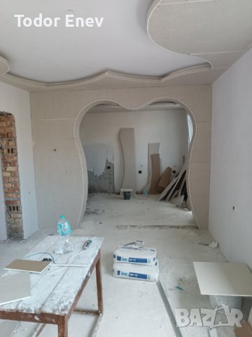 Довършителни дейности! Монтаж на гипсокартон, снимка 14 - Монтажи - 30617746